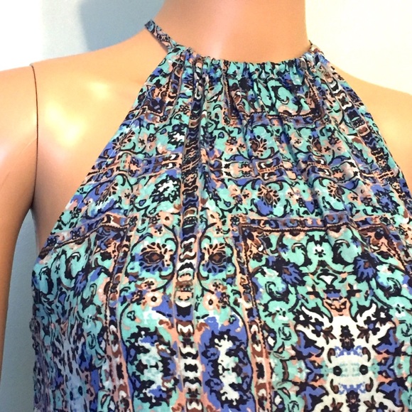 Forever 21 Floral Halter Tunic - Picture 2 of 5